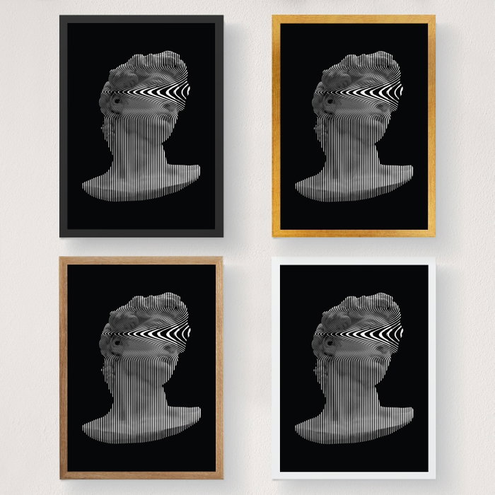 Wallity Póster A3 2090 - 100% Satinado Mate, Tamaño 29,7 x 42 cm, Acabado Elegante y Duradero, Sin Marco